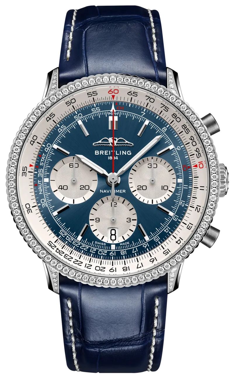 BREITLING Navitimer B01 Chronograph 41 Steel Men'S Watch Ab0139631C1P1 1
