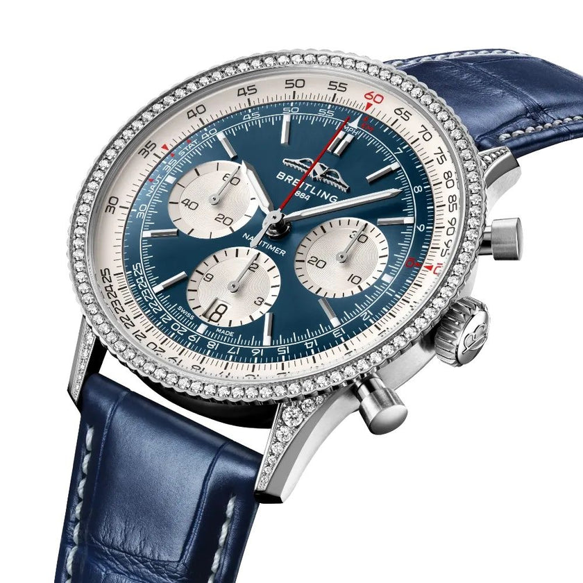 BREITLING Navitimer B01 Chronograph 41 Steel Men'S Watch Ab0139631C1P1 2