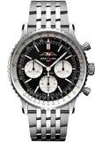 BREITLING Navitimer B01 Chronograph 43 Black Dial Men'S Watch Ab0138211B1A1 1