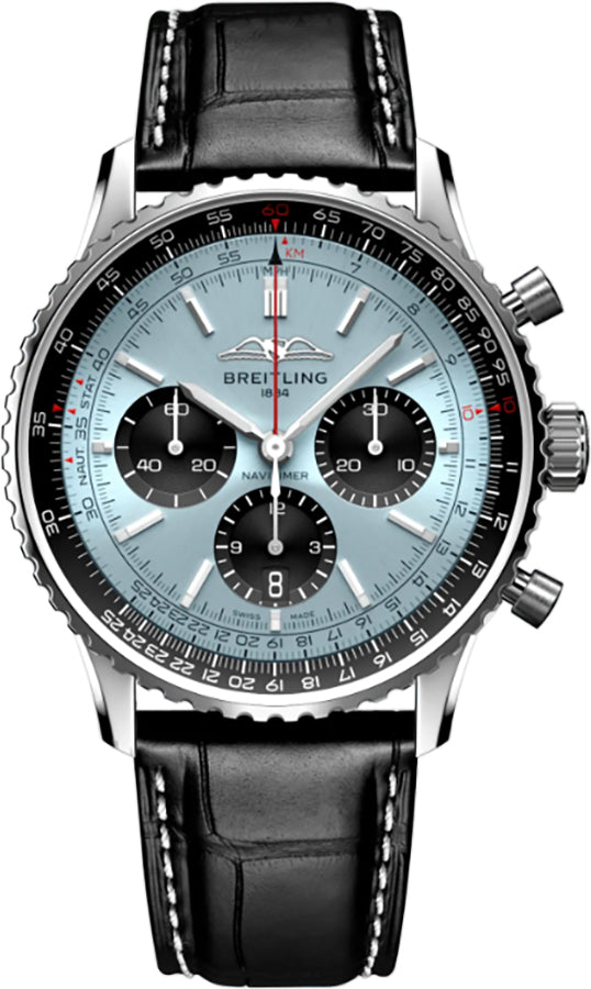 BREITLING Navitimer B01 Chronograph 43 Blue Dial Men'S Watch Ab0138241C1P1 1