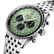 BREITLING Navitimer B01 Chronograph 43 Green Dial Men'S Watch Ab0138241L1A1 4