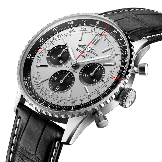 BREITLING Navitimer B01 Chronograph 43 Men'S Watch Ab0138241G1P1 2