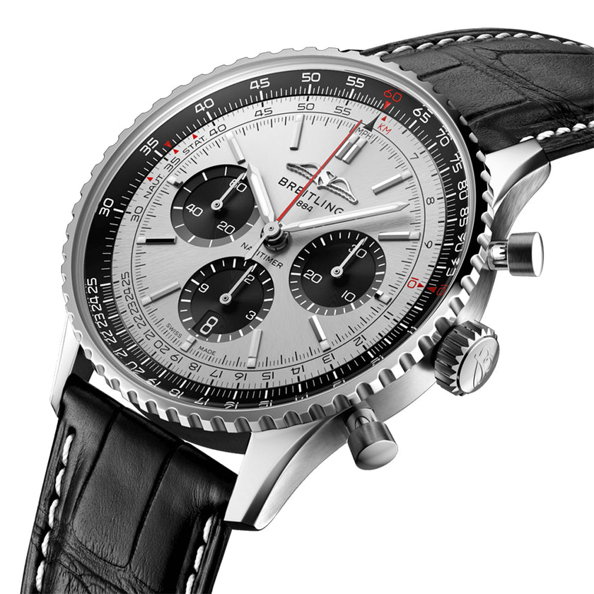 BREITLING Navitimer B01 Chronograph 43 Men'S Watch Ab0138241G1P1 2