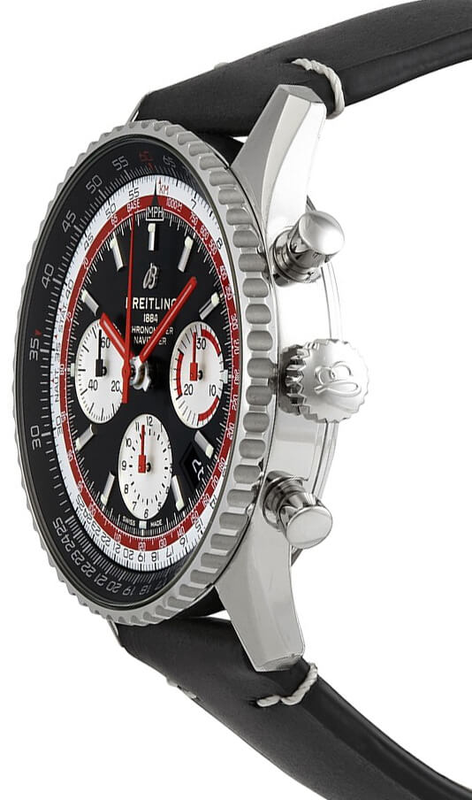 BREITLING Navitimer B01 Chronograph 43 Swissair Deploy Watch Ab01211B1B1X2 2