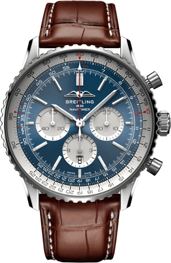 BREITLING Navitimer B01 Chronograph 46 Men'S Watch Ab0137211C1P1 1