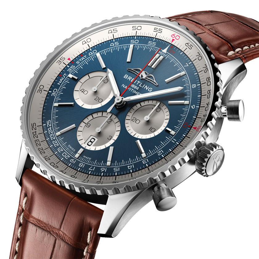 BREITLING Navitimer B01 Chronograph 46 Men'S Watch Ab0137211C1P1 2