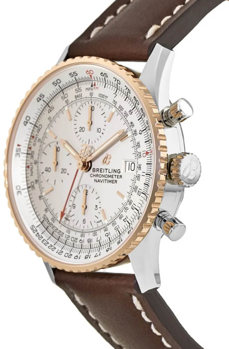 BREITLING Navitimer Chronograph 41 Silver Dial Men'S Watch U13324211G1X1 2