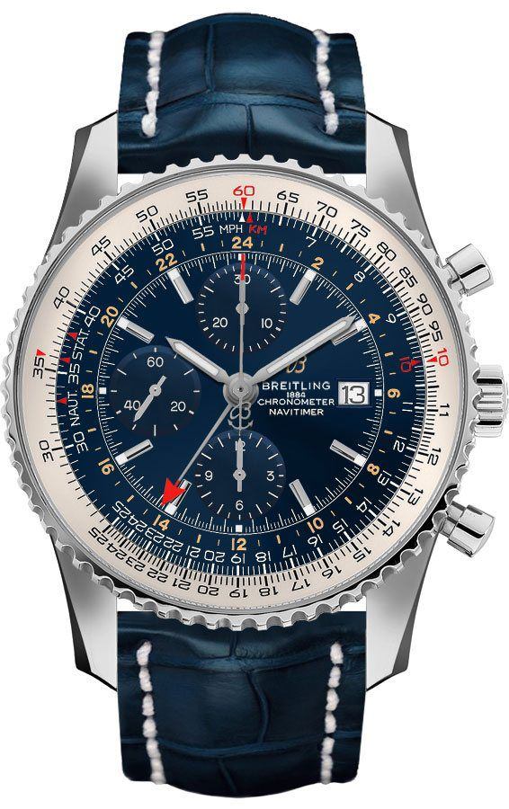 BREITLING Navitimer Chronograph Gmt 46 Men'S Watch A24322121C2P2 1