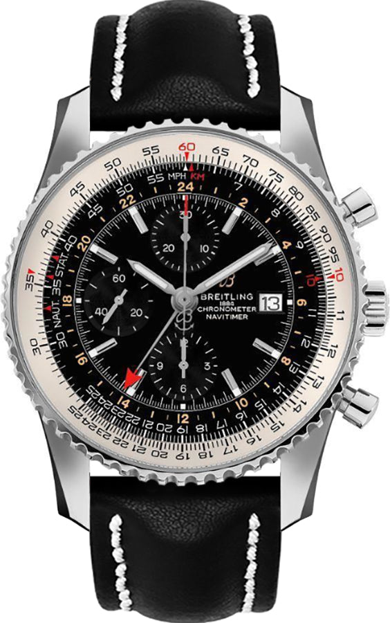 BREITLING Navitimer Chronograph Gmt 46 Men'S Watch A24322121B2X1 1