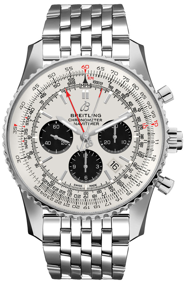 BREITLING Navitimer Chronograph Rattrapante Men'S Watch Ab0311211G1A1 1