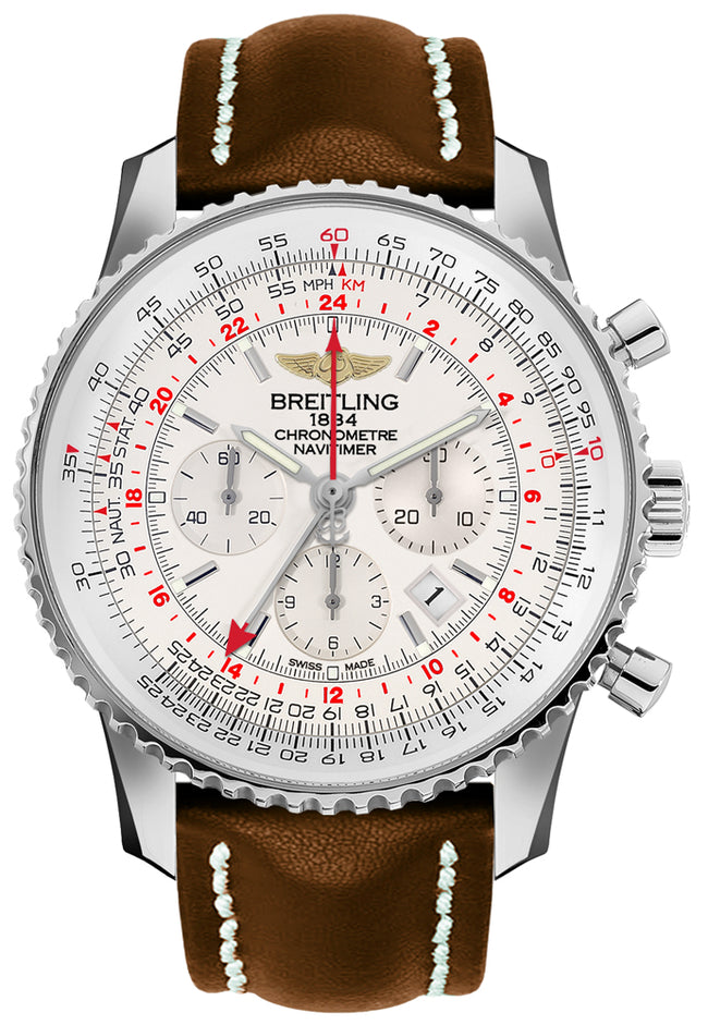 BREITLING Navitimer Gmt Chronograph Men'S Watch Ab0441211G1X1 1