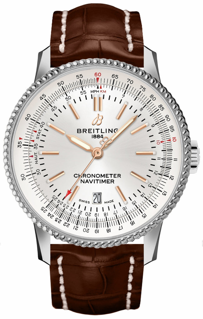 BREITLING Navitimer Automatic 41 Silver Dial Men'S Watch A17326211G1P1 1