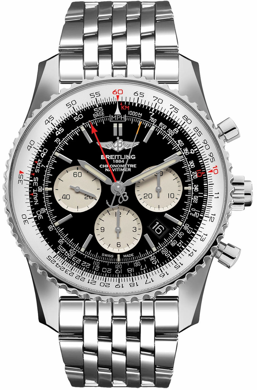 BREITLING Navitimer Rattrapante Chronograph Men'S Watch Ab031021/Bf77-453A 1