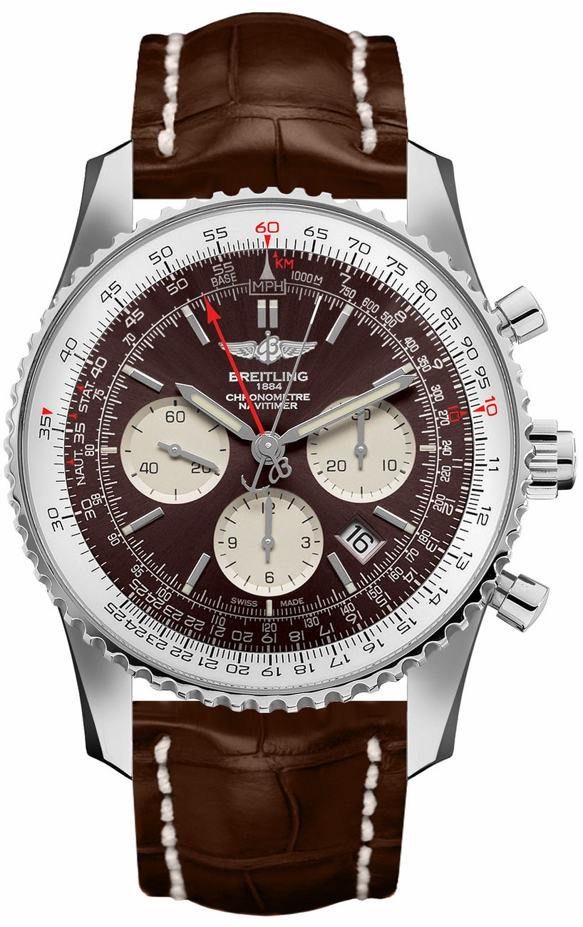 BREITLING Navitimer 1 B03 Chronograph Rattrapante 45 Ab0310211Q1P2 1