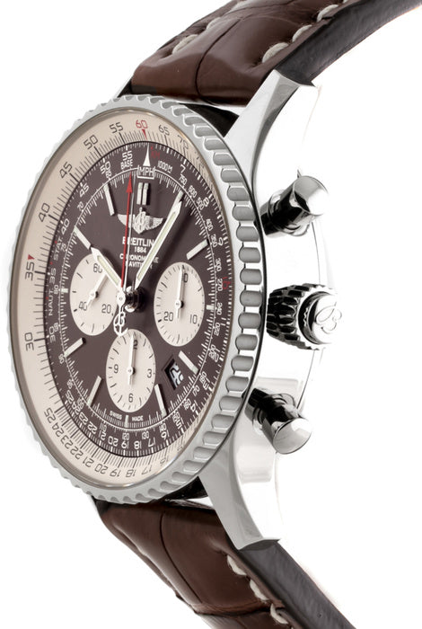 BREITLING Navitimer 1 B03 Chronograph Rattrapante 45 Ab0310211Q1P2 2