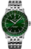 BREITLING Navitimer Automatic 41 Green Dial Men'S Steel Watch A17329371L1A1 1