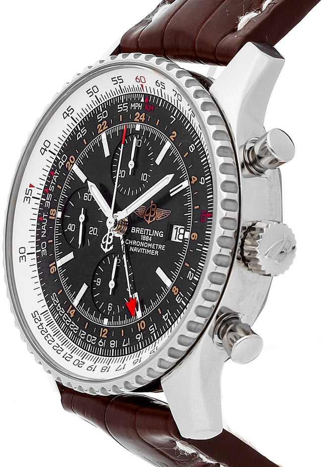 BREITLING Navitimer 1 Black Dial Gmt Men'S Watch A2432212/B726-756P 2