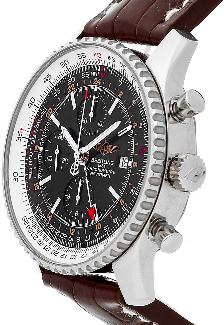 BREITLING Navitimer 1 Black Dial Gmt Men'S Watch A2432212/B726-756P 2