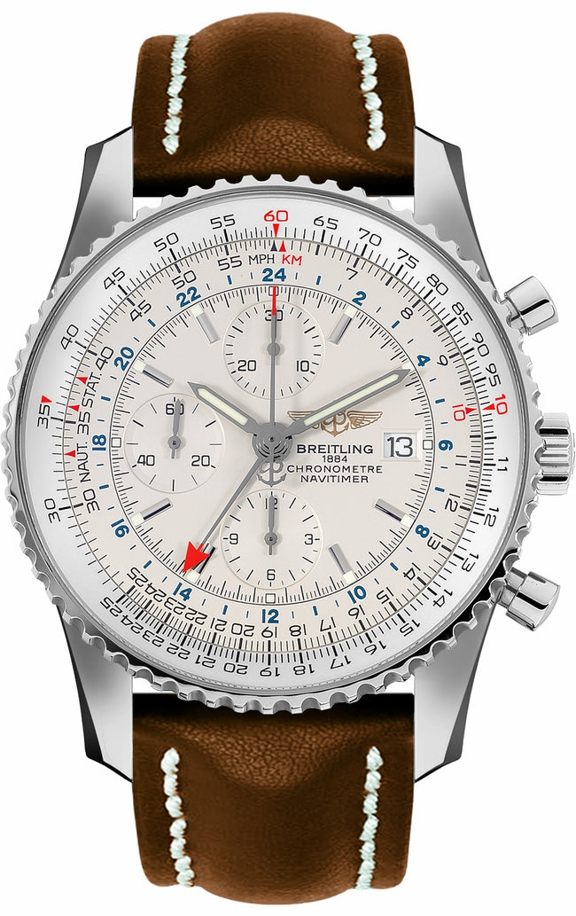 BREITLING Navitimer 1 Gmt Chronograph Mens Watch A24322121G1X1 1