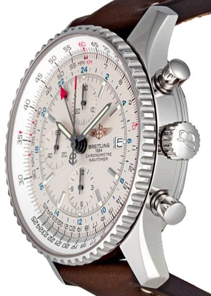 BREITLING Navitimer 1 Gmt Chronograph Mens Watch A24322121G1X1 2