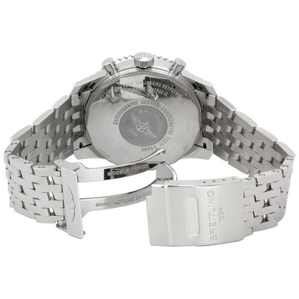 BREITLING Navitimer Chronograph Gmt 46 Silver Dial A24322121G1A1 2