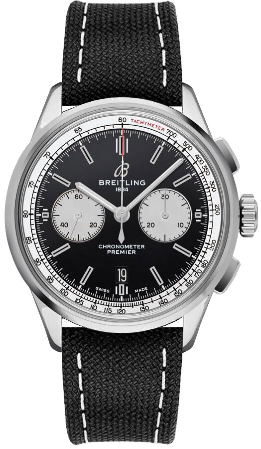 BREITLING Premier B01 Chronograph 42 Steel Men'S Watch Ab0118371B1X4 1