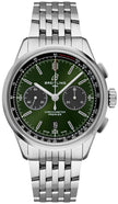 BREITLING Premier B01 Chronograph 42 Bentley Green Dial Men'S Watch Ab0118A11L1A1 1