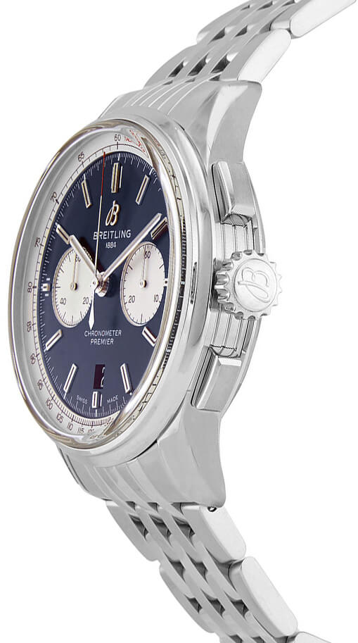 BREITLING Premier B01 Chronograph 42 Men'S Watch Ab0118371B1A1 2