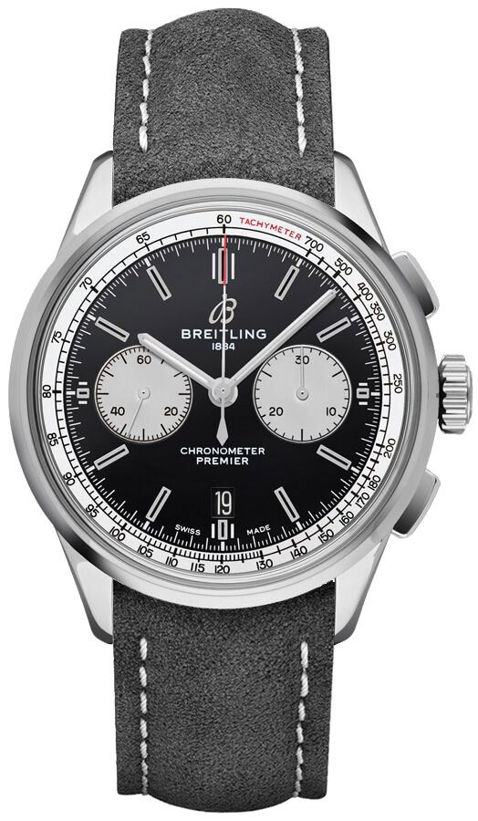 BREITLING Premier B01 Chronograph 42 Men'S Watch Ab0118371B1X1 1