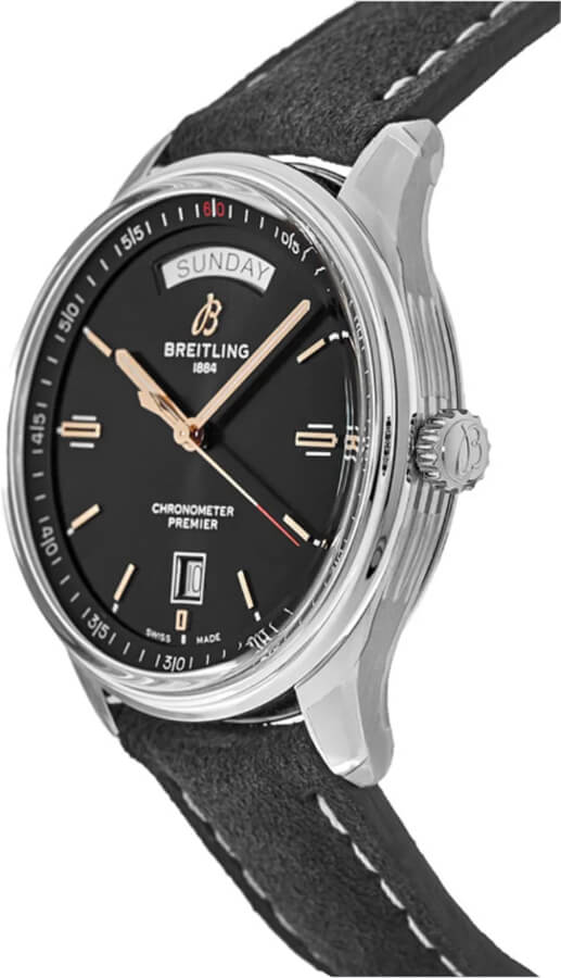 BREITLING Premier Day & Date 40 Black Dial Men'S Watch A45340241B1X2 2