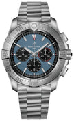 BREITLING Super Avenger B01 Chronograph 46 Blue Dial Men'S Watch Eb0148101C1E1 1