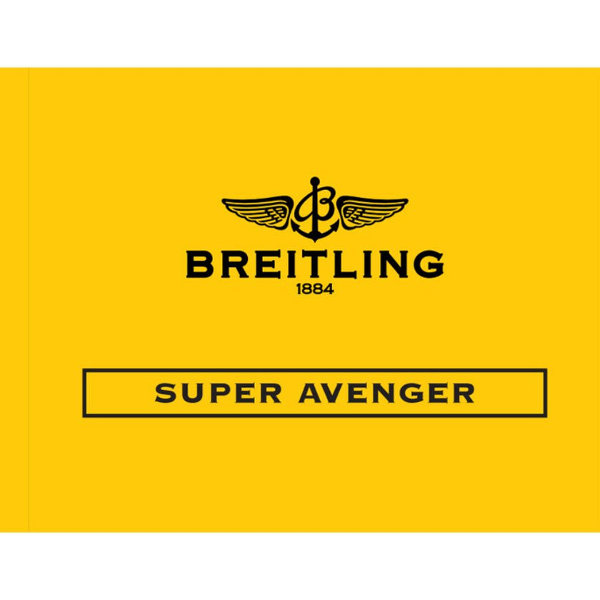 BREITLING Super Avenger Black Dial Men'S Watch A1337011/B907-135A 2