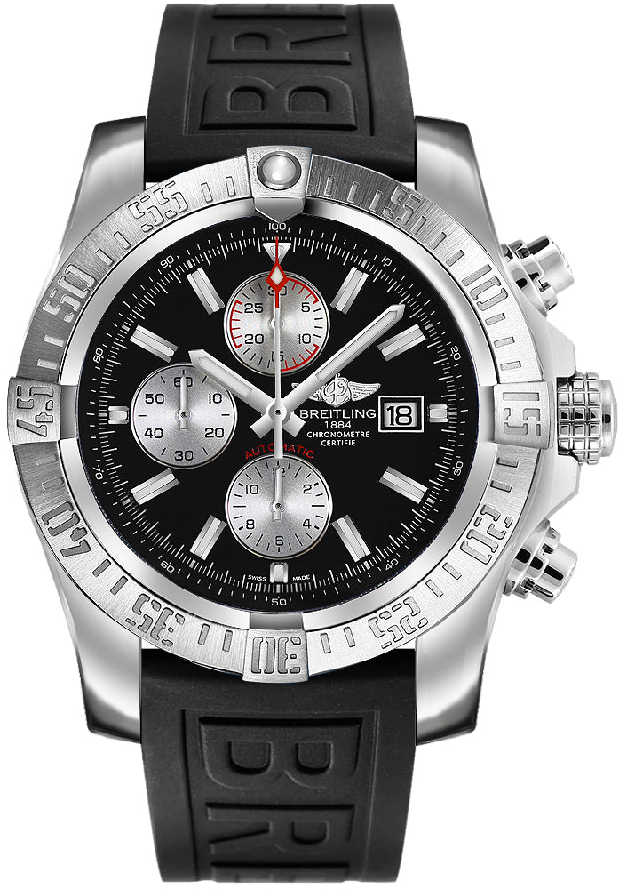 BREITLING Super Avenger Ii Black Dial Men'S Watch A13371111B1S1 1