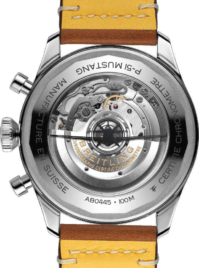 BREITLING Super Avi B04 Chronograph Gmt 46 Men'S Watch Ab04453A1B1X1 4