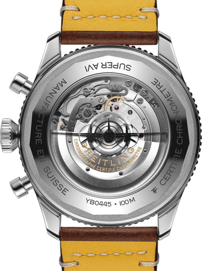 BREITLING Super Avi B04 Chronograph Mosquito Men'S Watch Yb04451A1B1X1 3