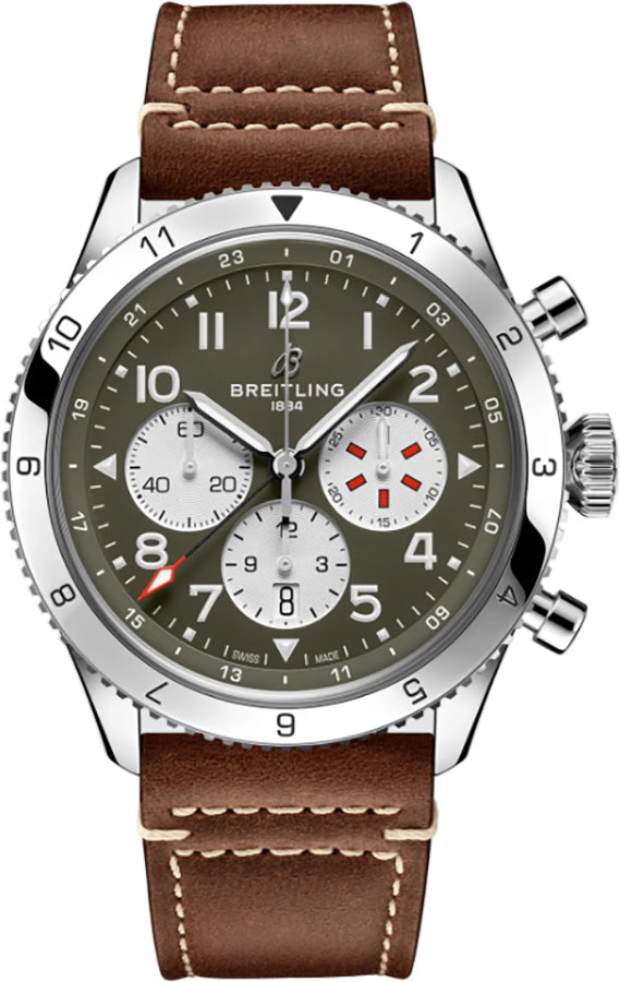 BREITLING Super Avi B04 Curtiss Warhawk 46Mm Men'S Watch Ab04452A1L1X1 1