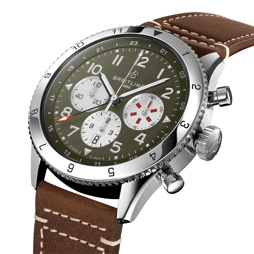 BREITLING Super Avi B04 Curtiss Warhawk 46Mm Men'S Watch Ab04452A1L1X1 2
