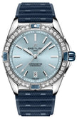 BREITLING Super Chronomat 38 Diamond Bezel Women'S Watch A17356531C1S1 1