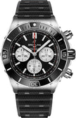 BREITLING Super Chronomat B01 44 Black Dial Men'S Watch Ab0136251B1S1 1