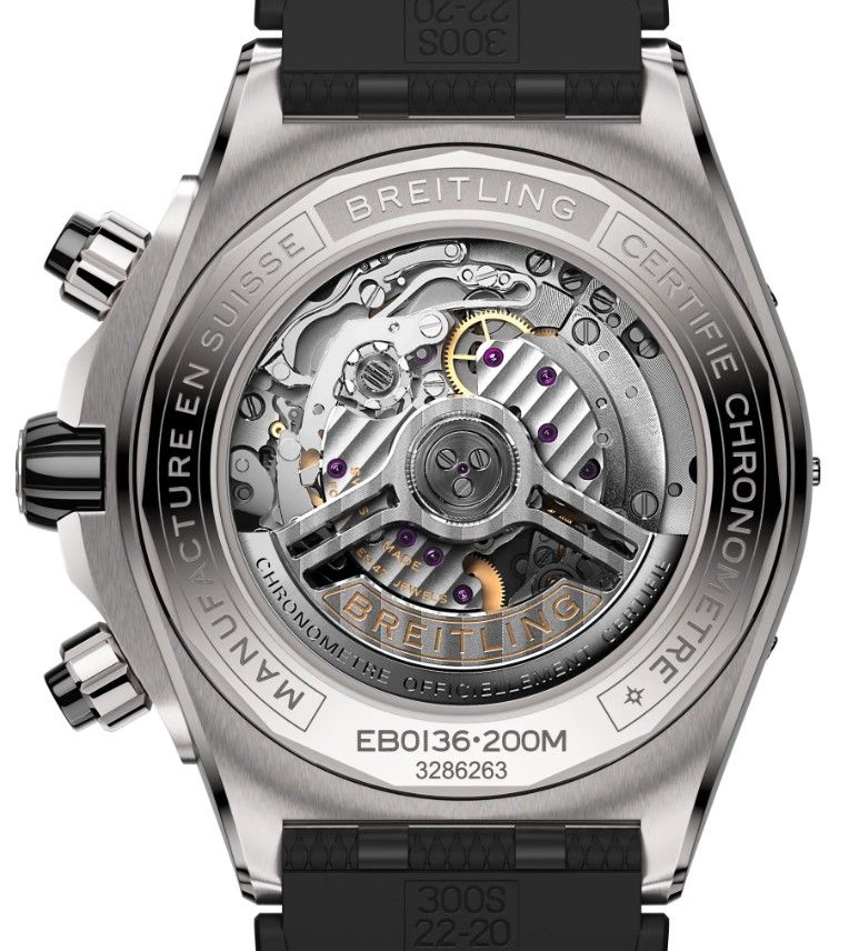 BREITLING Super Chronomat B01 44 Titanium Men'S Watch Eb0136251M1S1 3