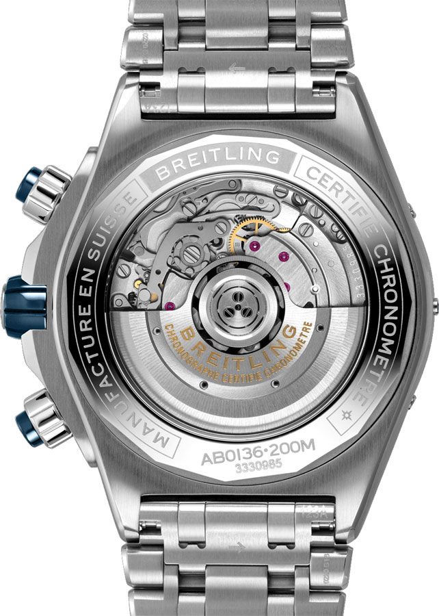 BREITLING Super Chronomat B01 44 Men'S Watch Ab0136161C1A1 4