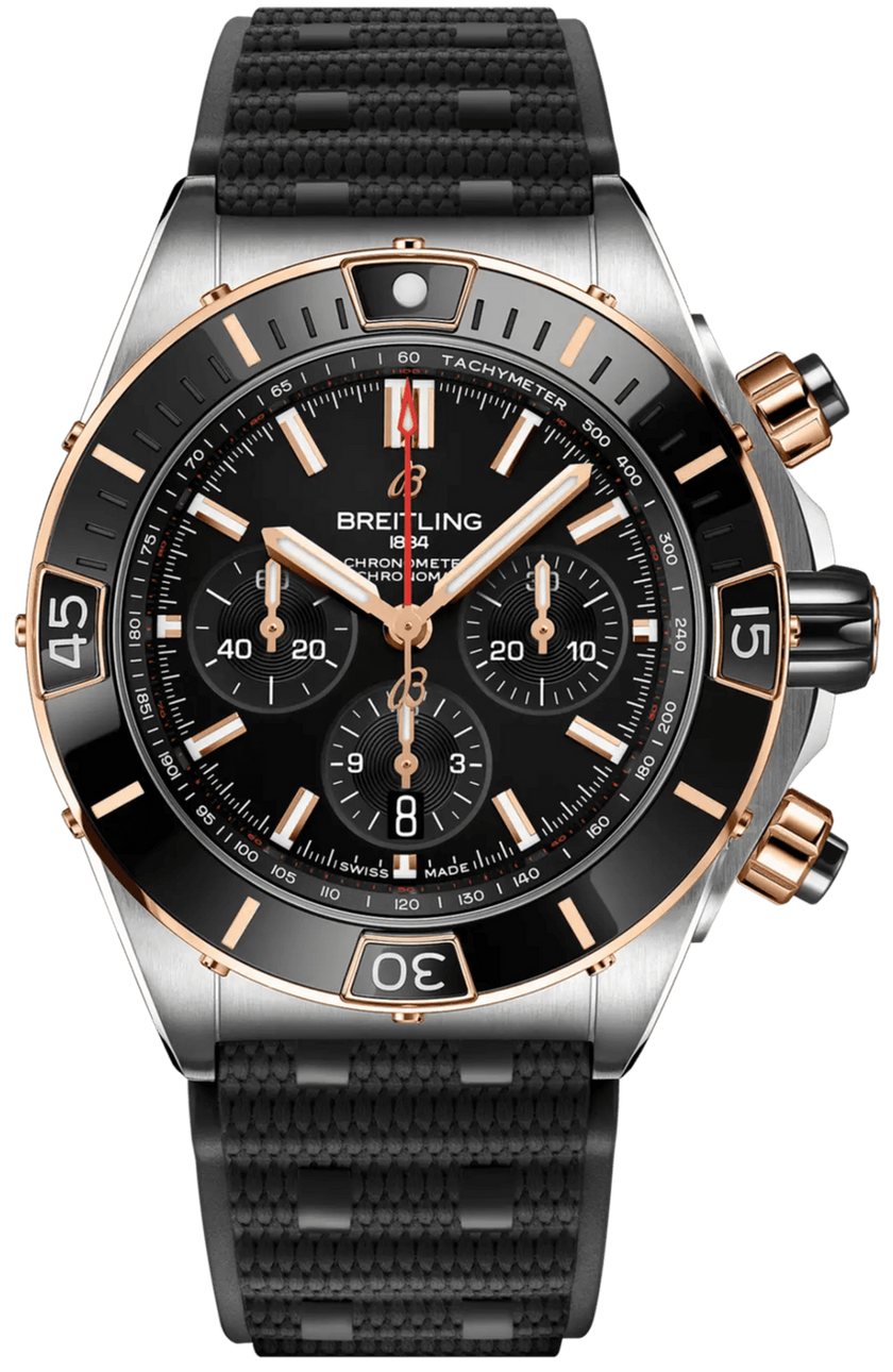 BREITLING Super Chronomat B01 44 Chronograph Men'S Watch Ub0136251B1S1 1
