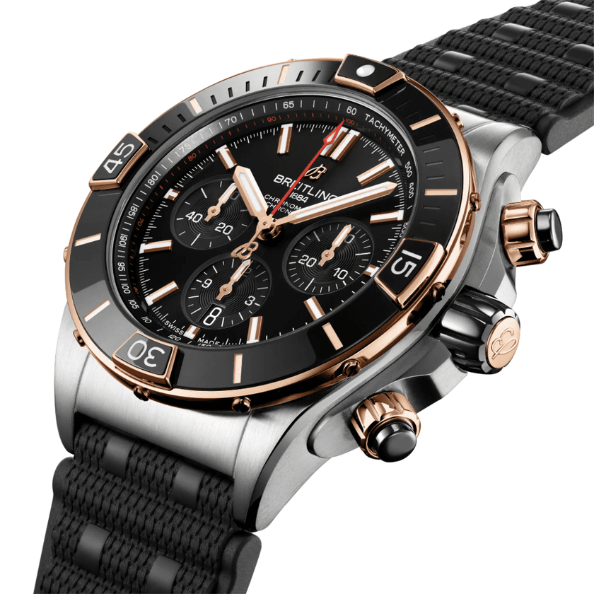 BREITLING Super Chronomat B01 44 Chronograph Men'S Watch Ub0136251B1S1 2