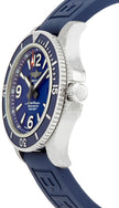BREITLING Superocean 42 Blue Rubber Strap Men'S Watch A17366D81C1S2 2