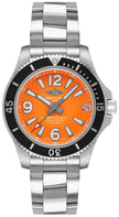 BREITLING Superocean 36 Orange Dial Women'S Watch A17316D71O1A1 1