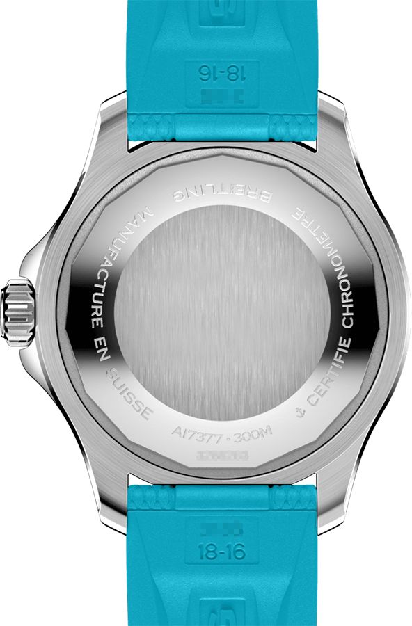 BREITLING Superocean Automatic 36 Rubber Strap Unisex Watch A17377211C1S1 3
