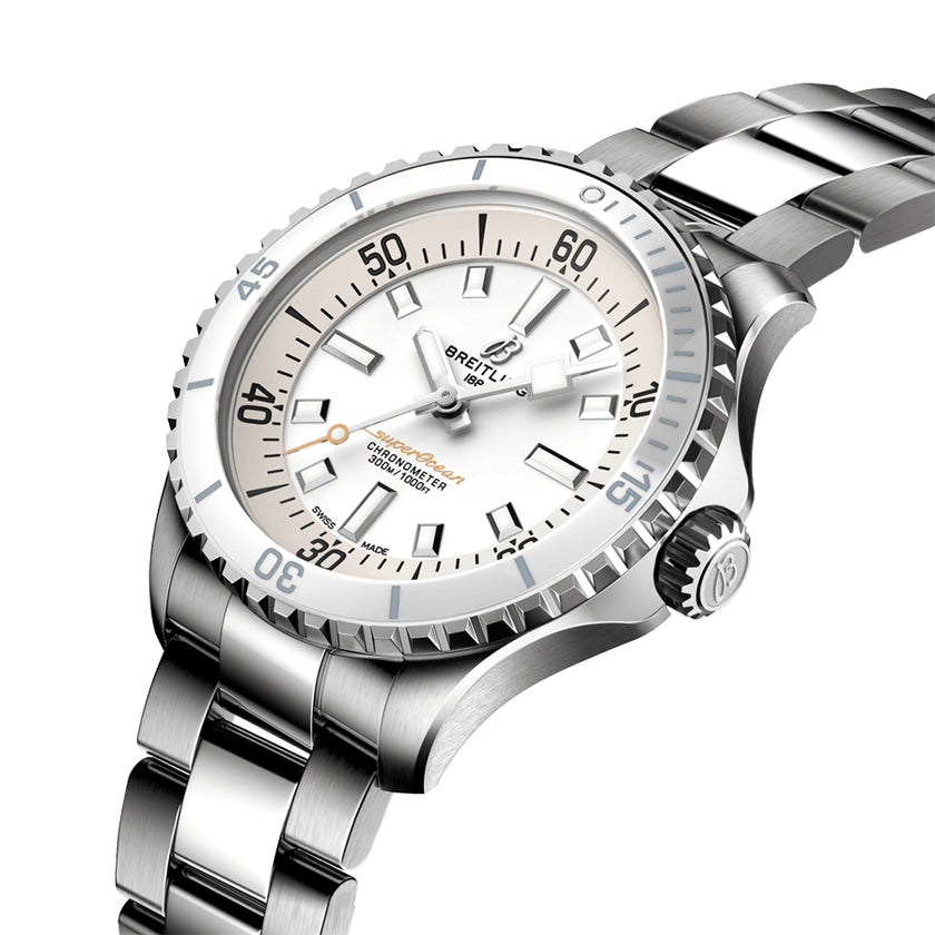 BREITLING Superocean Automatic 36 Steel Women'S Watch A17377211A1A1 2