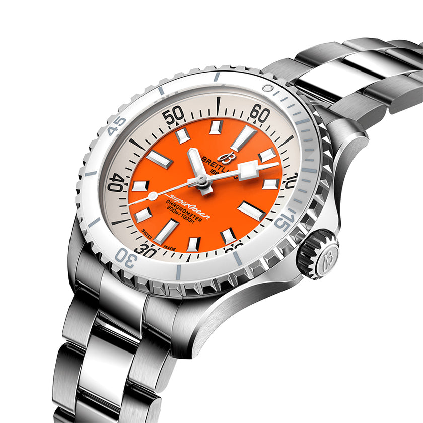 BREITLING Superocean Automatic 36 Steel Women'S Watch A17377211O1A1 2