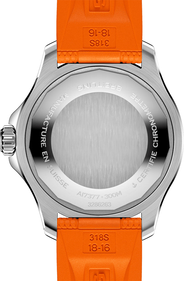 BREITLING Superocean Automatic 36 Orange Women'S Watch A17377211O1S1 3