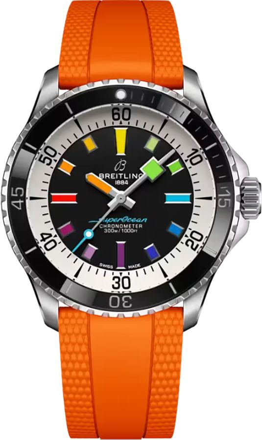 BREITLING Superocean Automatic 42 Black Dial Men'S Watch A17375211B2S3 1